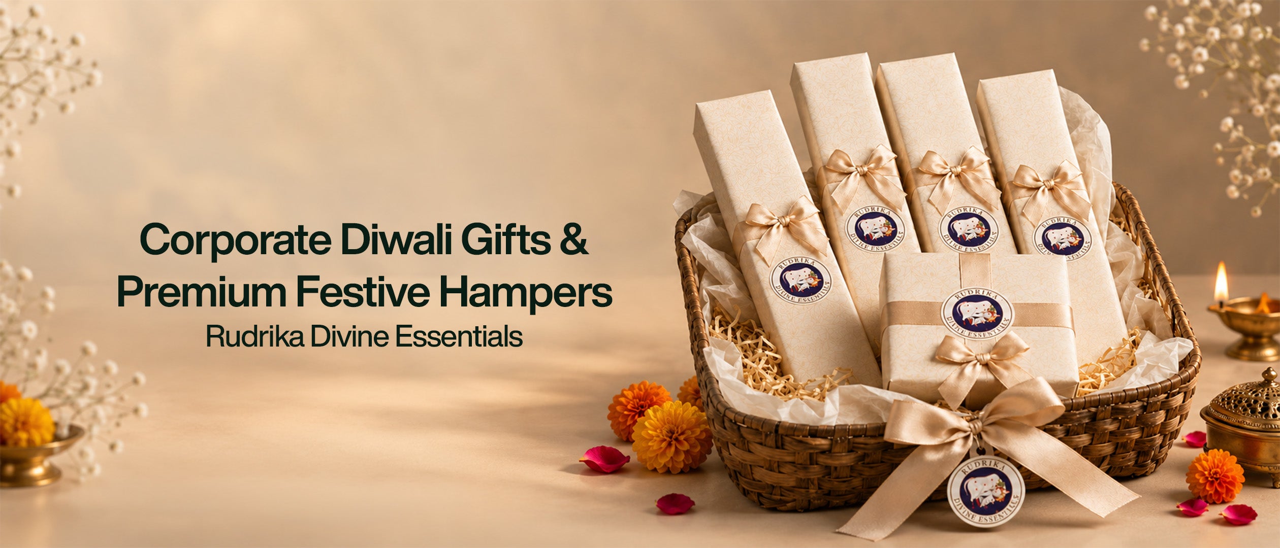 Corporate Diwali Gifts & Premium Festive Hampers | Rudrika Divine Essentials