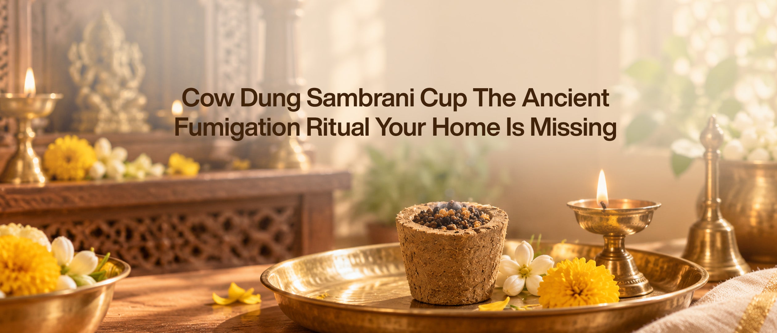 Cow Dung Sambrani Cup The Ancient Fumigation Ritual Your Home Is Missing