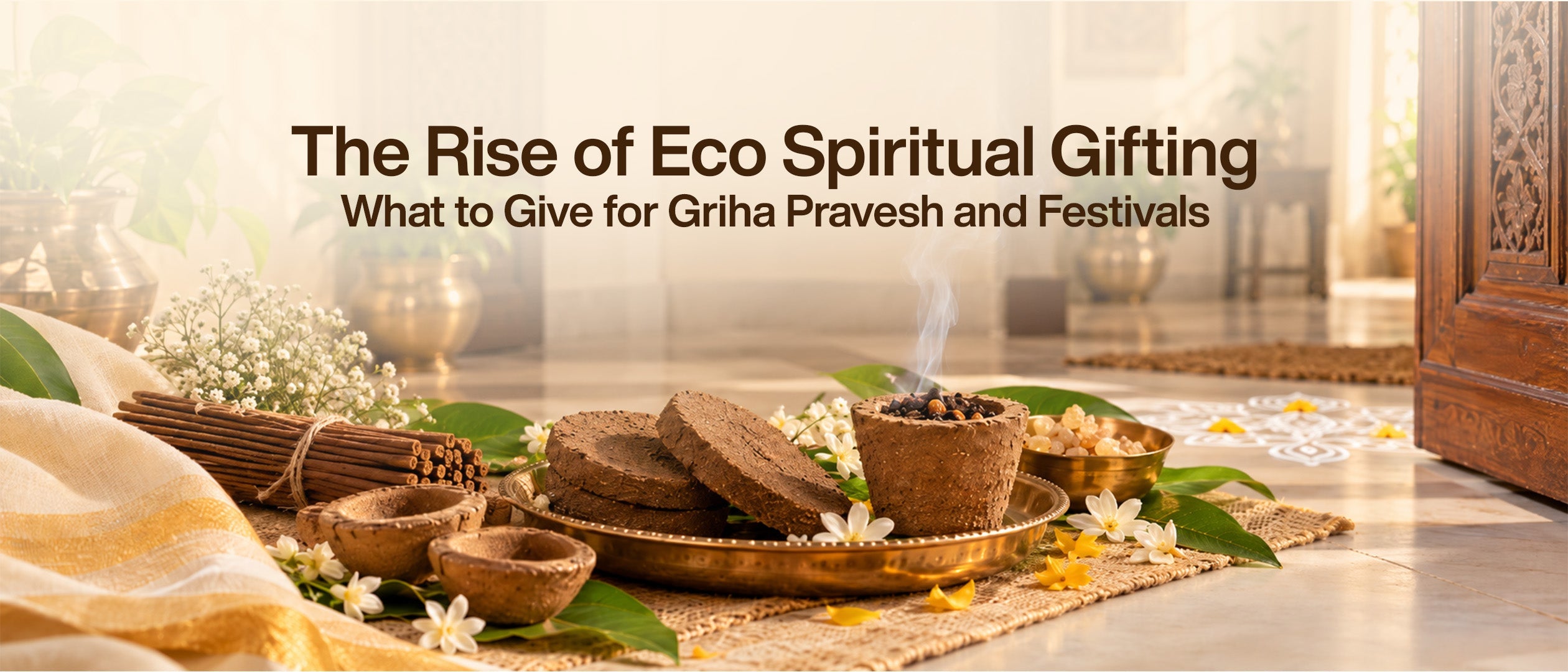 The Rise of Eco Spiritual Gifting: What to Give for Griha Pravesh and Festivals