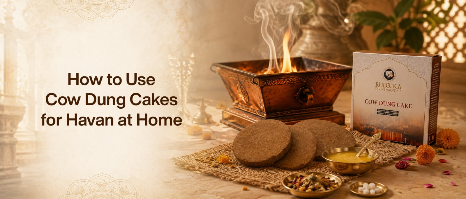 How to Use Cow Dung Cakes for Havan at Home: The Complete Guide