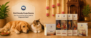 Pet-Friendly Pooja Rooms: Are Your Incense Sticks Safe for Dogs and Cats?